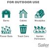 imageSafer 5951 Snake Shield Granular Repellent  Outdoor Snake Repelling Granules 4LB Snake Shield Repellent  Repels Againts Poisonous and NonPoisonous Snakes