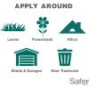 imageSafer 5929 Critter Ridder Animal Repellent Granules  Repels Raccoons Skunks Dogs Cats Chipmunks Squirrels ampamp Groundhogs  OMRI Listed for Organic Use  Protects up to 300 Sq Ft