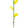 imageSafer Brand 5026 Houseplant Sticky Stake Insect Traps for Indoor Plants  Controls Fungus Gnats Whiteflies Midges Thrips Fruit Flies and Black Flies  1 Pack 7 TrapsInsect Traps