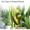 imageSafer Brand 5026 Houseplant Sticky Stake Insect Traps for Indoor Plants  Controls Fungus Gnats Whiteflies Midges Thrips Fruit Flies and Black Flies  1 Pack 7 Traps3 Pack New Packaging