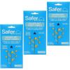 imageSafer Brand 5026 Houseplant Sticky Stake Insect Traps for Indoor Plants  Controls Fungus Gnats Whiteflies Midges Thrips Fruit Flies and Black Flies  1 Pack 7 Traps3 Pack New Packaging