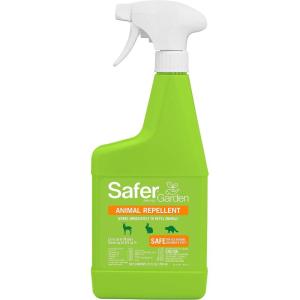imageSafer Brand Garden SG3145 Animal Repellent ReadytoUse Spray  DualAction Formula Repels Birds Cats Deer Dogs Groundhogs Rabbits Raccoons Skunks ampamp Squirrels  Protects up to 375 Sq Ft