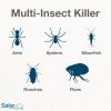imageSafer Brand Home SH110SR Indoor Ant Fly Roach Spider Silverfish ampamp Flea Killer ReadytoUse Spray with EcoFriendly Concentrate Refill  Made with Natural Oils  24 fl oz RTU 22 fl oz concentrate