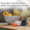 imageSafer Brand Home SH500 Indoor Fruit Fly Trap  ReadytoUse NonStaining No synthetic Insecticides1 Trap