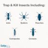 imageSafer Brand Safer Home SH400 Indoor Spider Ant Cockroach Centipede and Crawling Insect 4 Traps Blue12 Traps