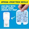 imageSafer Home SH506 Indoor Plugin Fly Trap Refill Pack of 6 Glue Cards for SH502 Indoor Fly Trap3 Safer Home Glue Cards